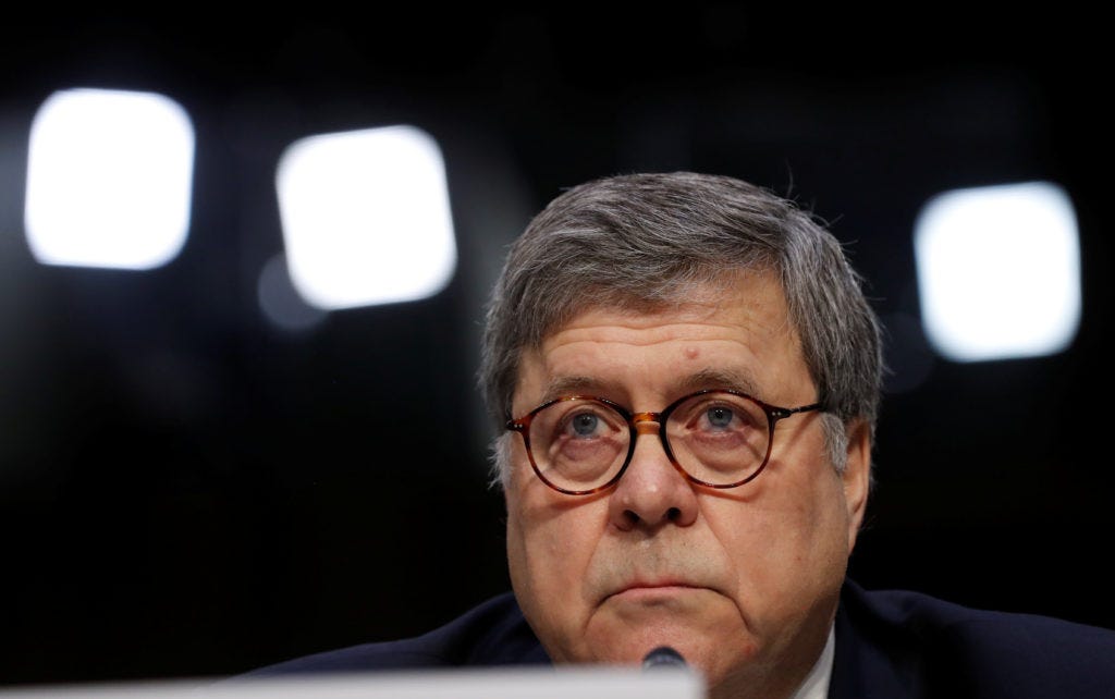 Image result for Barr letter