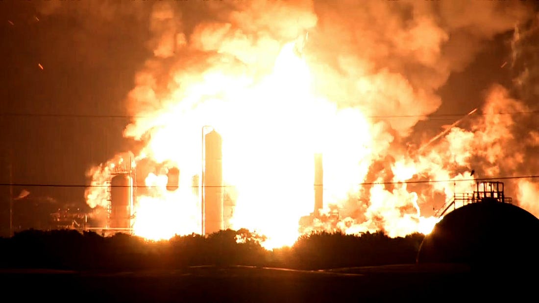 Image result for philly oil refinery explosion