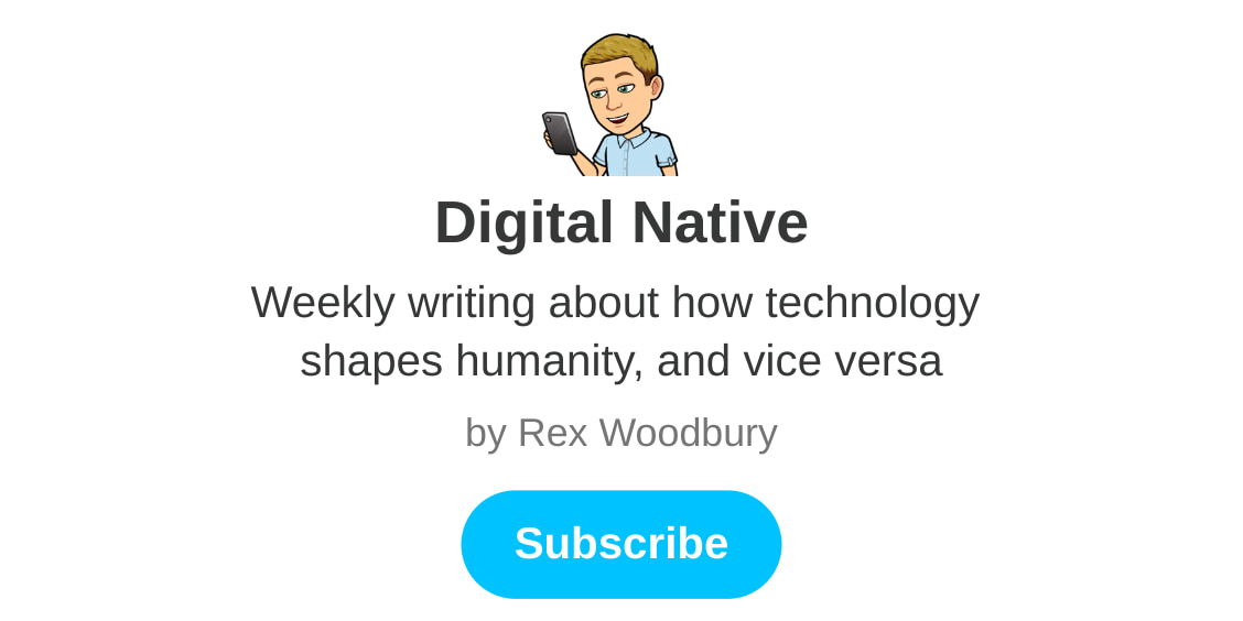 Digital Native | Rex Woodbury | Substack