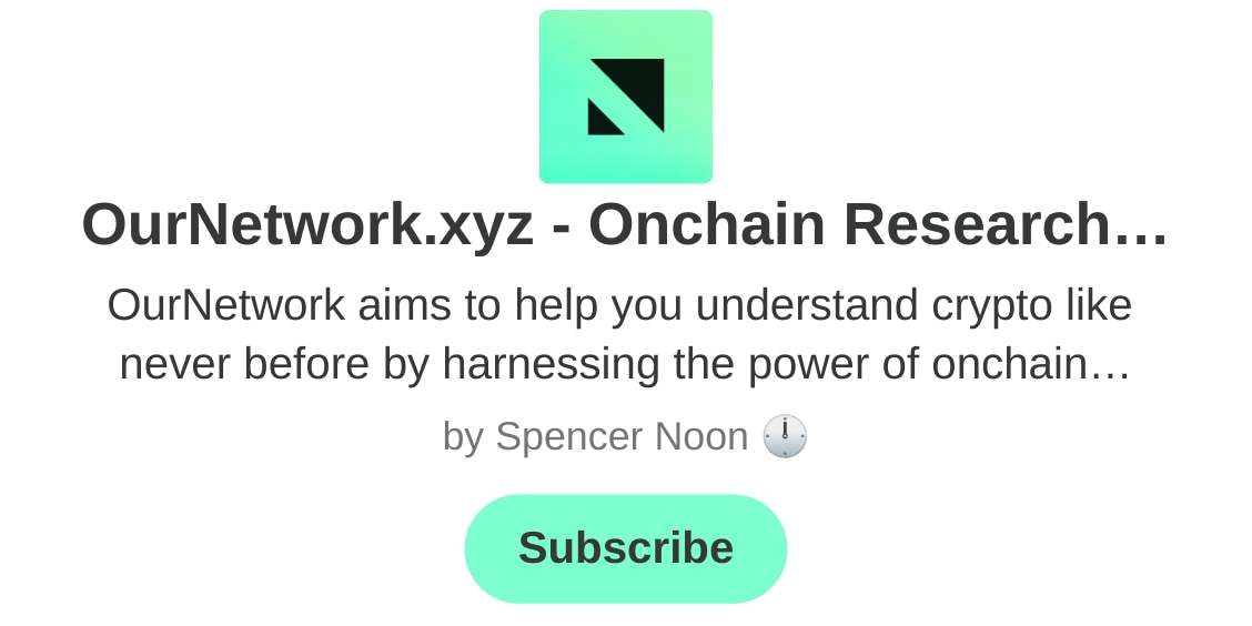 OurNetwork | Spencer Noon | Substack