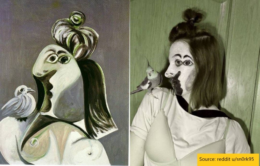 Picasso S New Painting Perspectives By Leon Lin Avoid Boring People