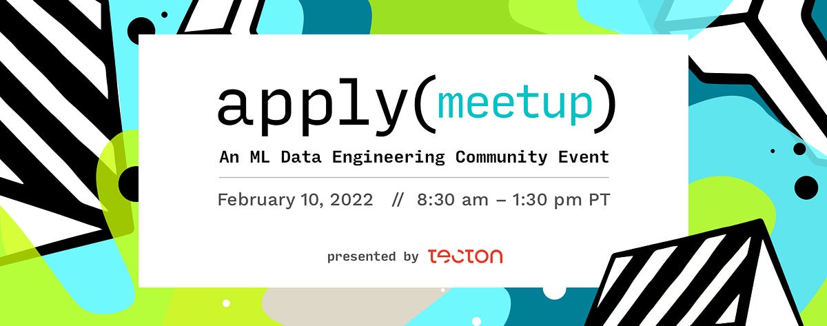📌 Event: Join us at apply() – the ML Data Engineering Community Meetup