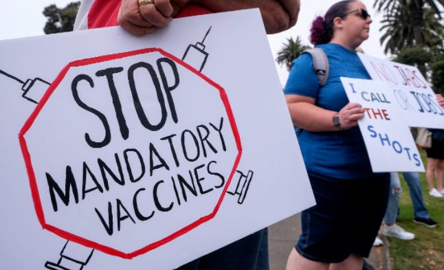 Vaccine Mandates Are "A Driver Of Wage Inflation"