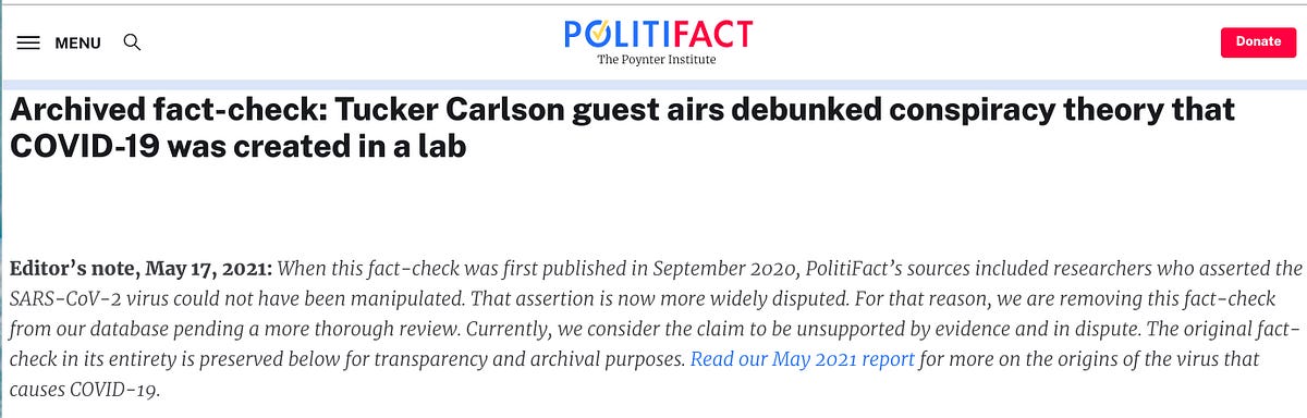 Checking Facts Even If One Can't