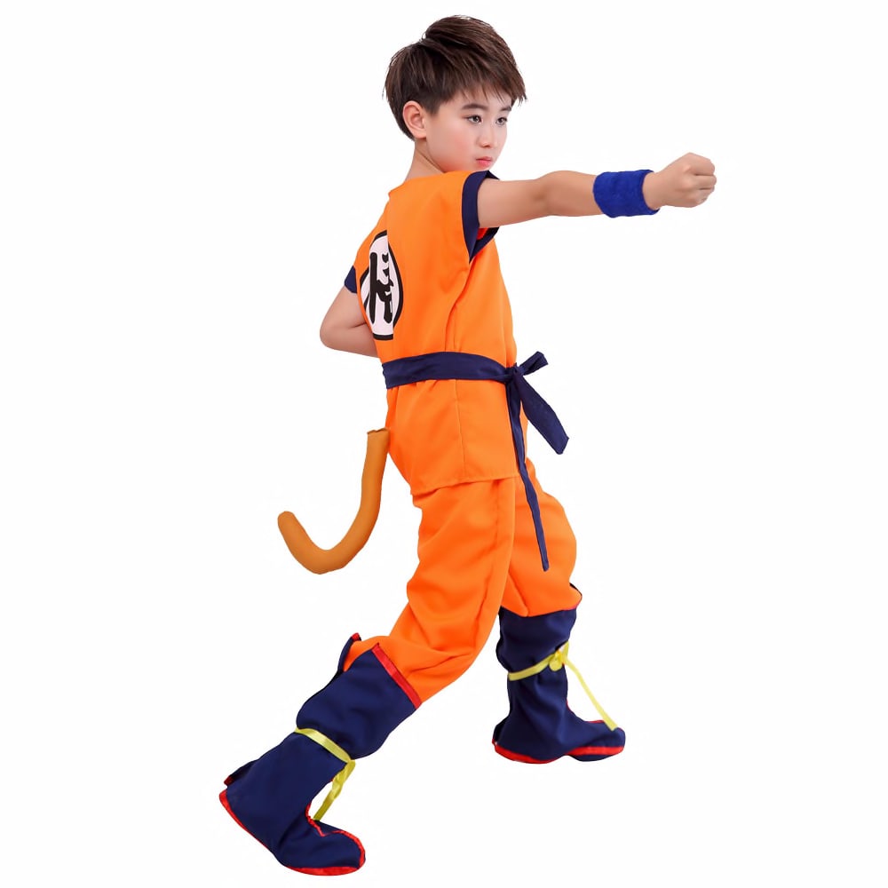 Dragon Ball Anime Cosplay Set Cosplay Sun Wukong Fancy Clothing Clothes Vest Top Pants Belt Tail Shoes Children S Day Novelty Special Use Costumes Accessories By Aget Aget S Newsletter