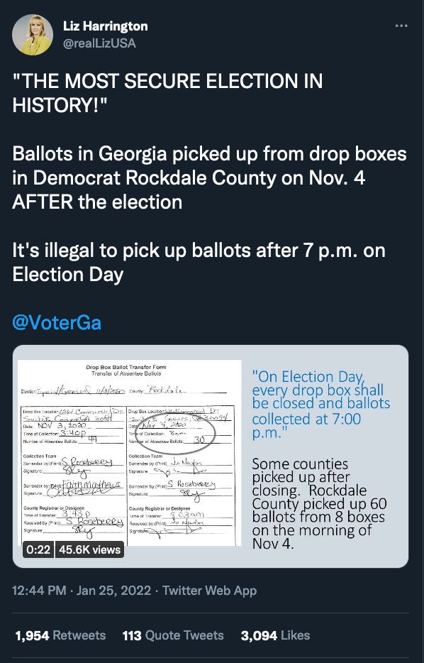 Massive Election Fraud Uncovered In Georgia