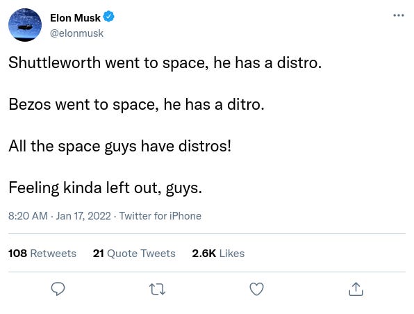 Elon Musk decides to make his own Linux distro