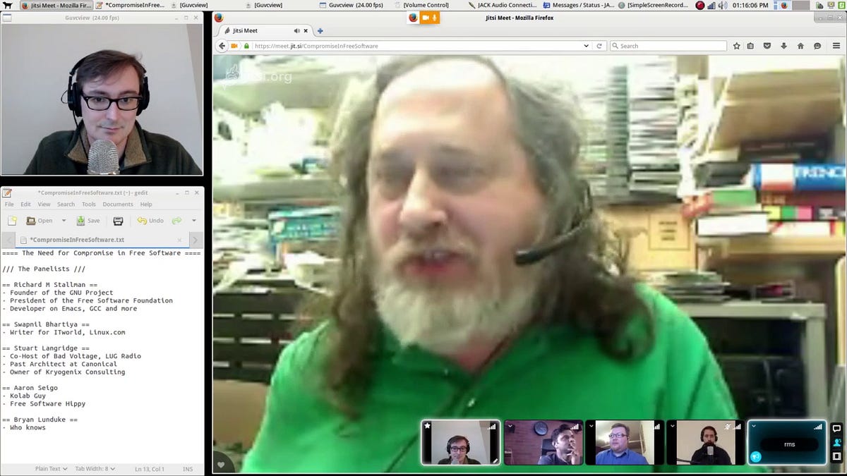 The Lunduke / Stallman Interviews