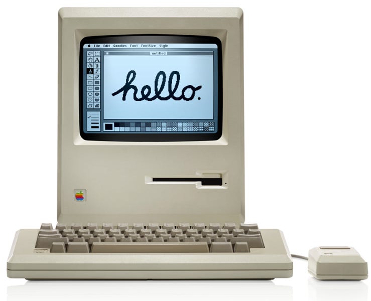 Happy 38th Birthday, Macintosh 128K!