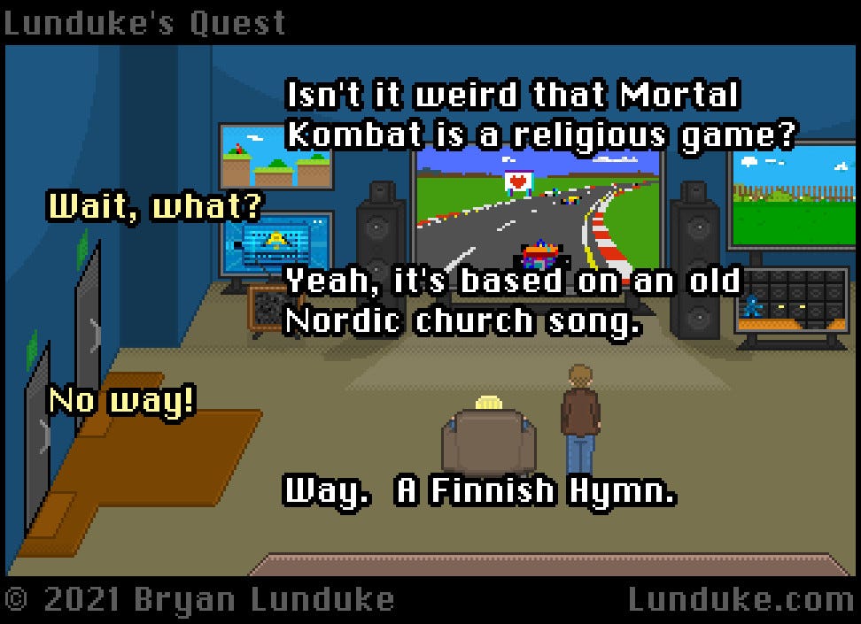 Did you know Mortal Kombat is a religious game? [COMIC]