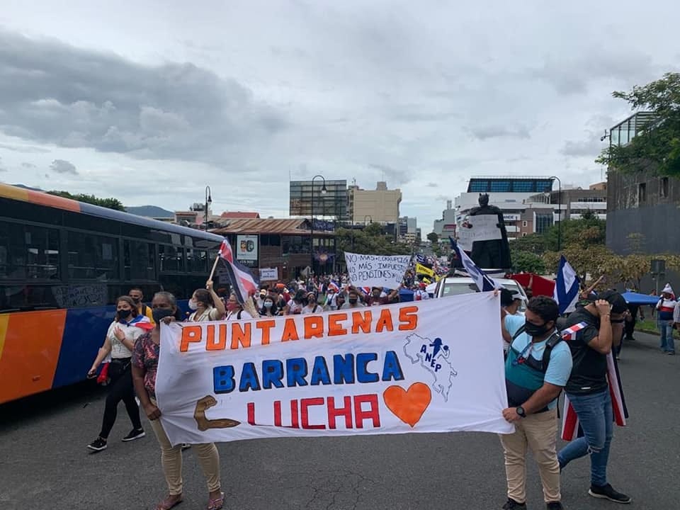 Costa Rica’s protest movement by Boz Latin America Risk Report