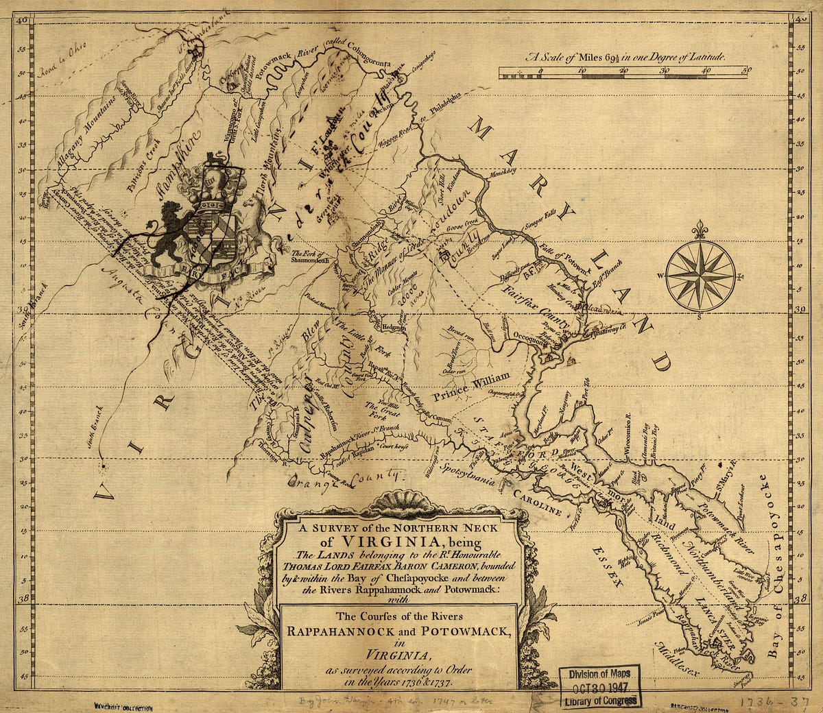 Settlers To The Northern Neck Of Virginia - By Jeannette Austin ...