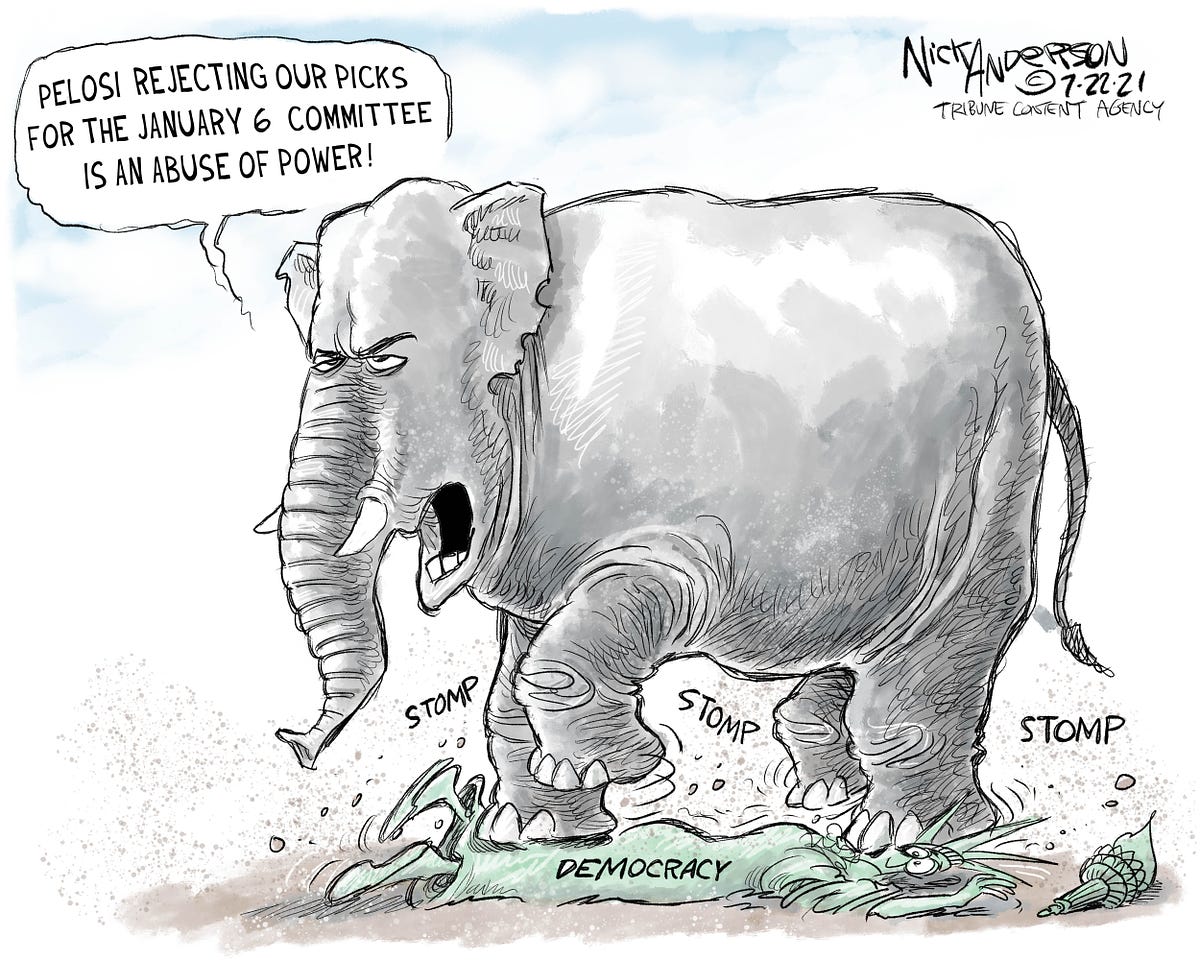 Abuse of Power by Nick Anderson Pen Strokes