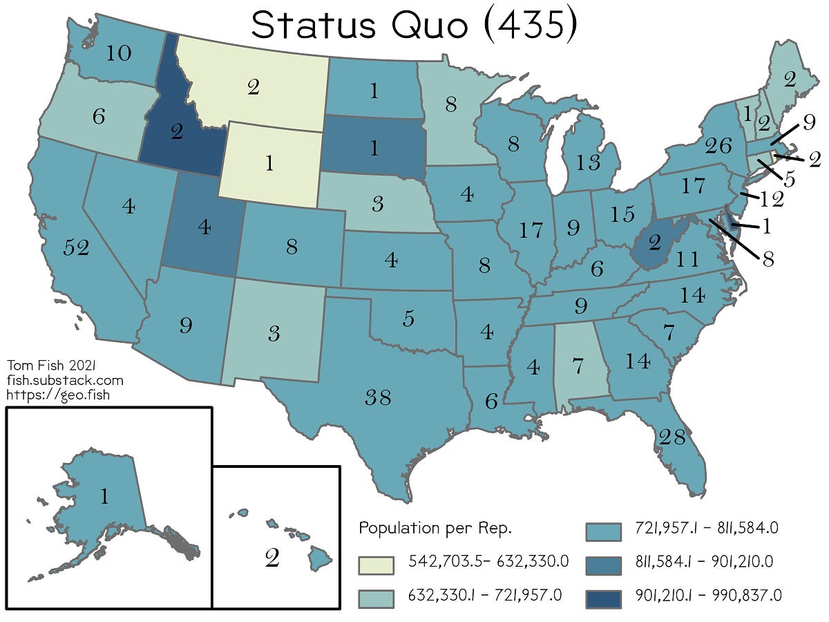 The US House Of Representatives Needs To Be Expanded Maps For The Getaway