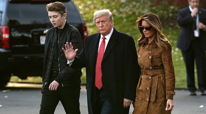 Is Barron Trump returning to in-person classes this fall? The press ...