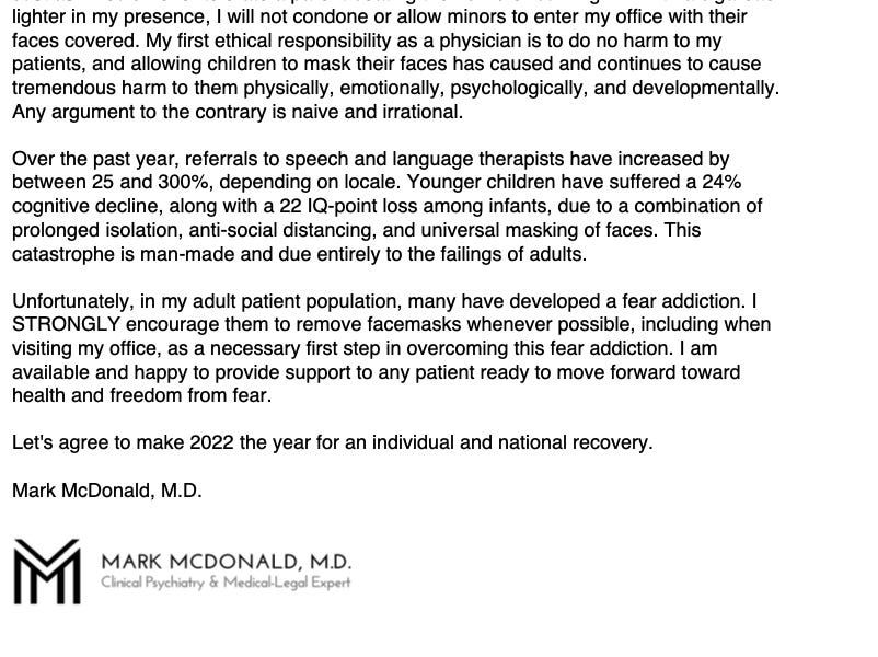 I Have Banned Child Masking in My Practice