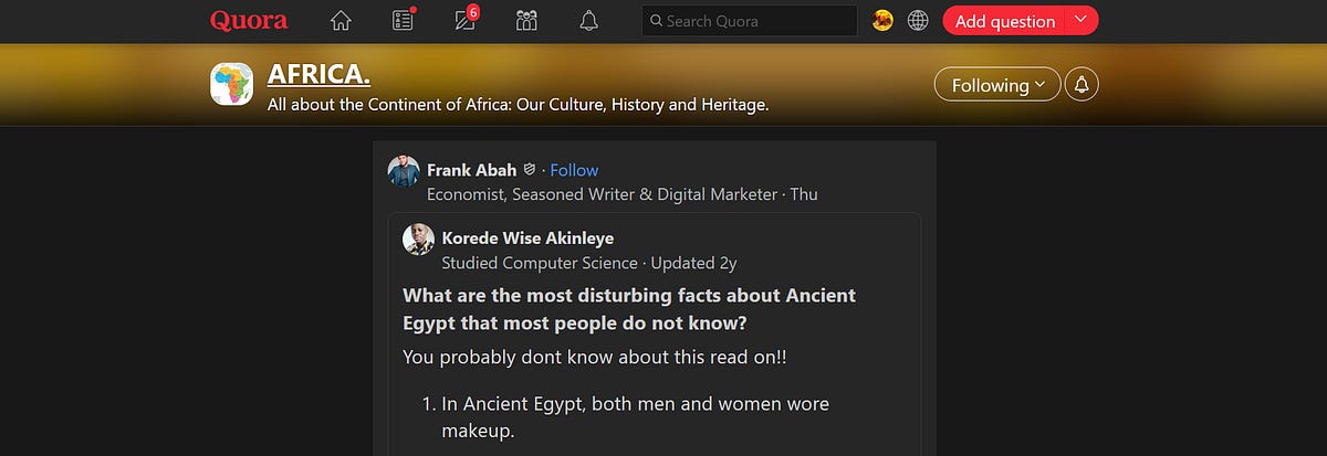 MY RESPONSE TO A MISINFORMED POST ON QUORA ABOUT KEMET