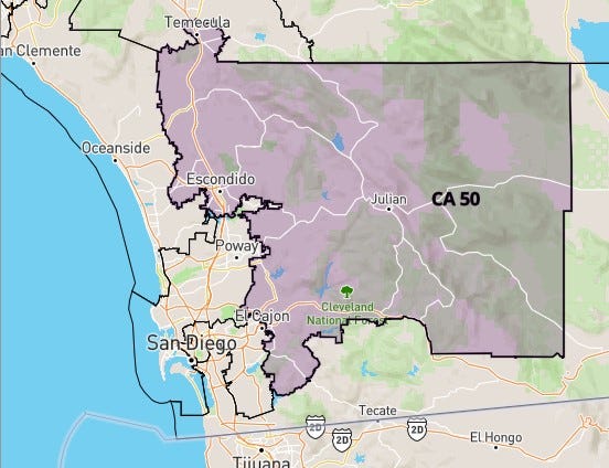 California S 50th Congressional District A 2020 Primary Preview