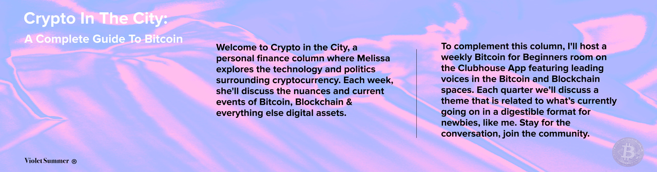 Crypto in the City by Violet Summer®️ 