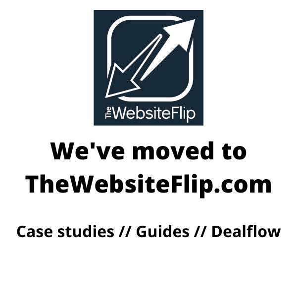 Website Flipping Newsletter