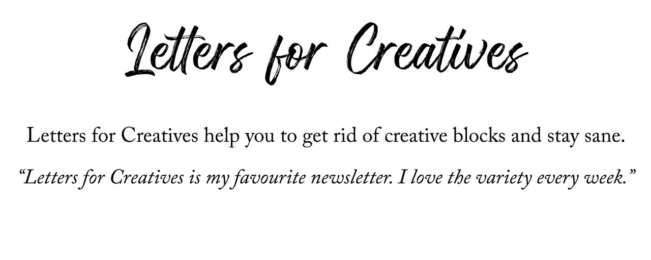 Letters for Creatives