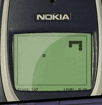 snake cell phone GIF