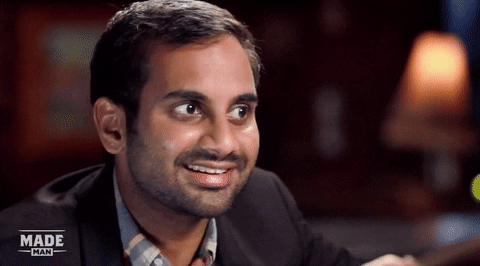 Image result for aziz ansari gif