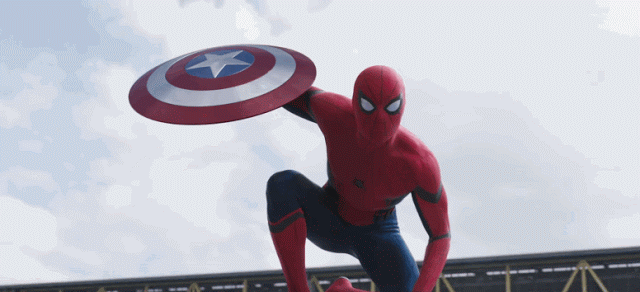 Image result for spiderman gif
