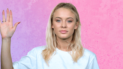 Proud Self Five GIF by Zara Larsson Proud Self Five GIF by Zara Larsson