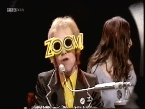 zoom GIF by Elton John zoom GIF by Elton John