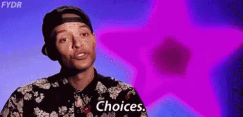 Rpdr Choices GIF - Rpdr Choices Options GIFs