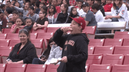 hotdog scarf GIF by Kane County Cougars hotdog scarf GIF by Kane County Cougars