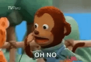 Oh No Monkey GIF - OhNo Monkey Shocked - Discover & Share GIFs | Monkey gif, Funny images, Cool gifs