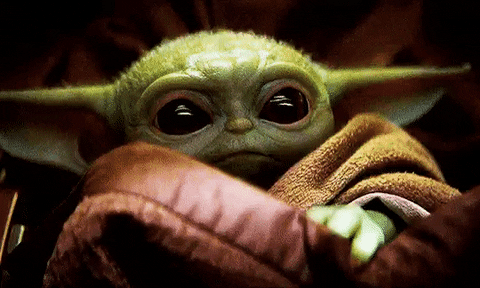 yoda the mandalorian baby yoda GIF
