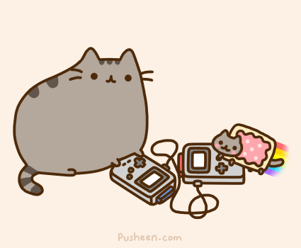Video Games Cat GIF by Pusheen Video Games Cat GIF by Pusheen