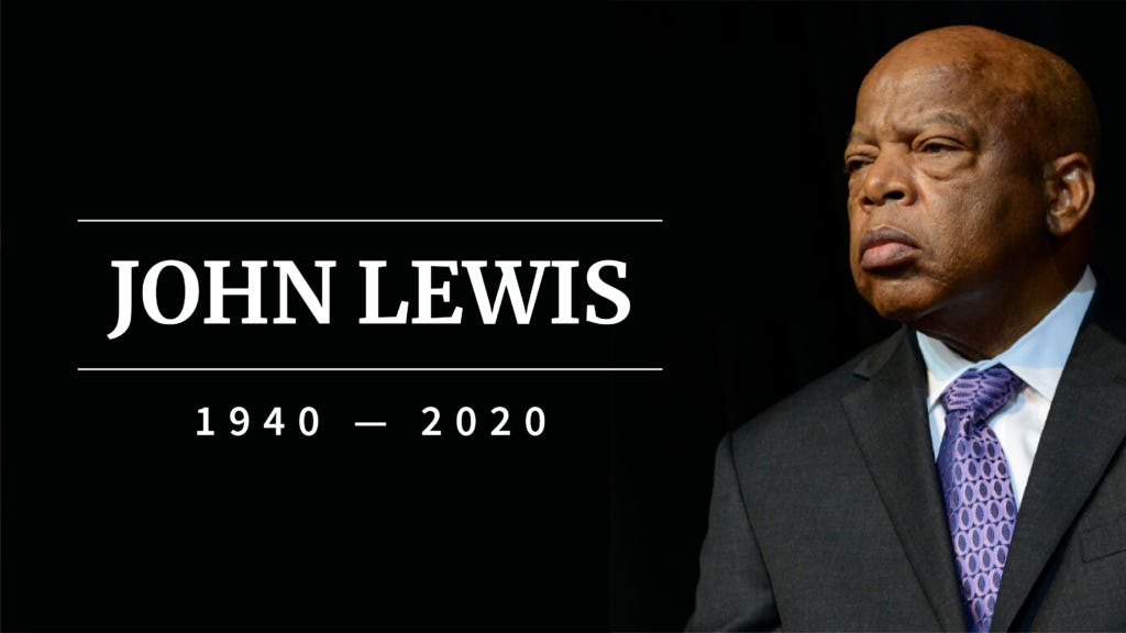 Proclamation on the Death of John Lewis | The White House Proclamation on the Death of John Lewis | The White House