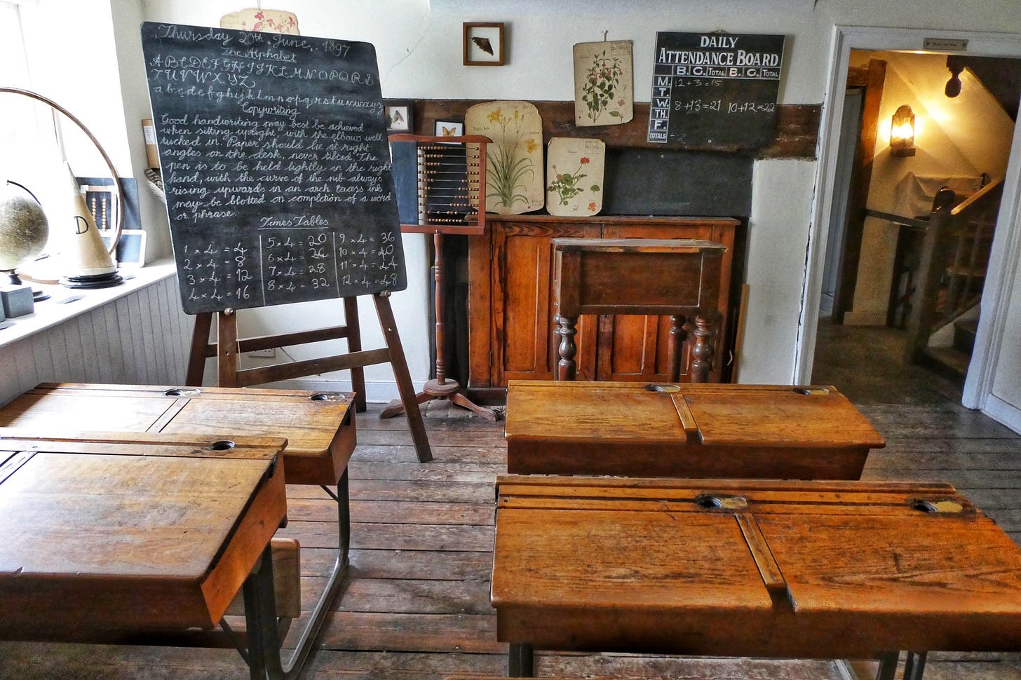 image of an old classroom for article by Larry G. Maguire image of an old classroom for article by Larry G. Maguire