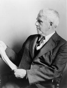 Photo of Robert Frost. Photo of Robert Frost.