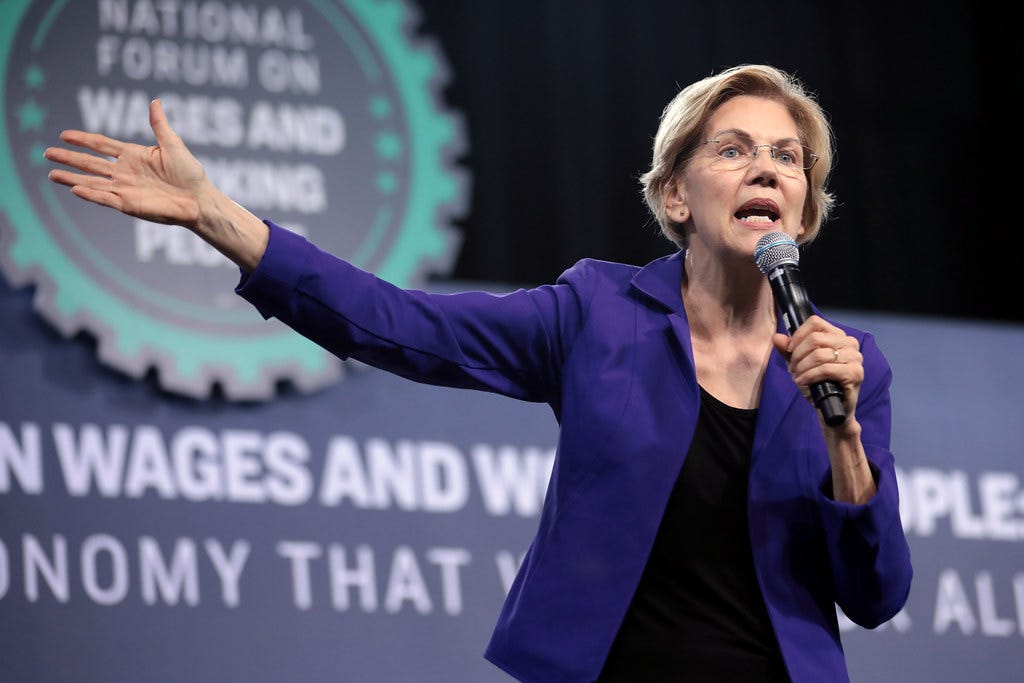 Image result for elizabeth warren