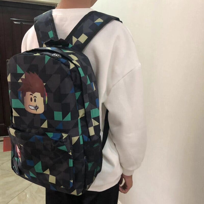 2062086132 Roblox Backpack For Teenagers Kids Boys Children Student School Bags Unisex Laptop Backpacks Travel Shoulder Bag Luggage Bags School Bags - roblox backpack kids school bag students boy bookbag