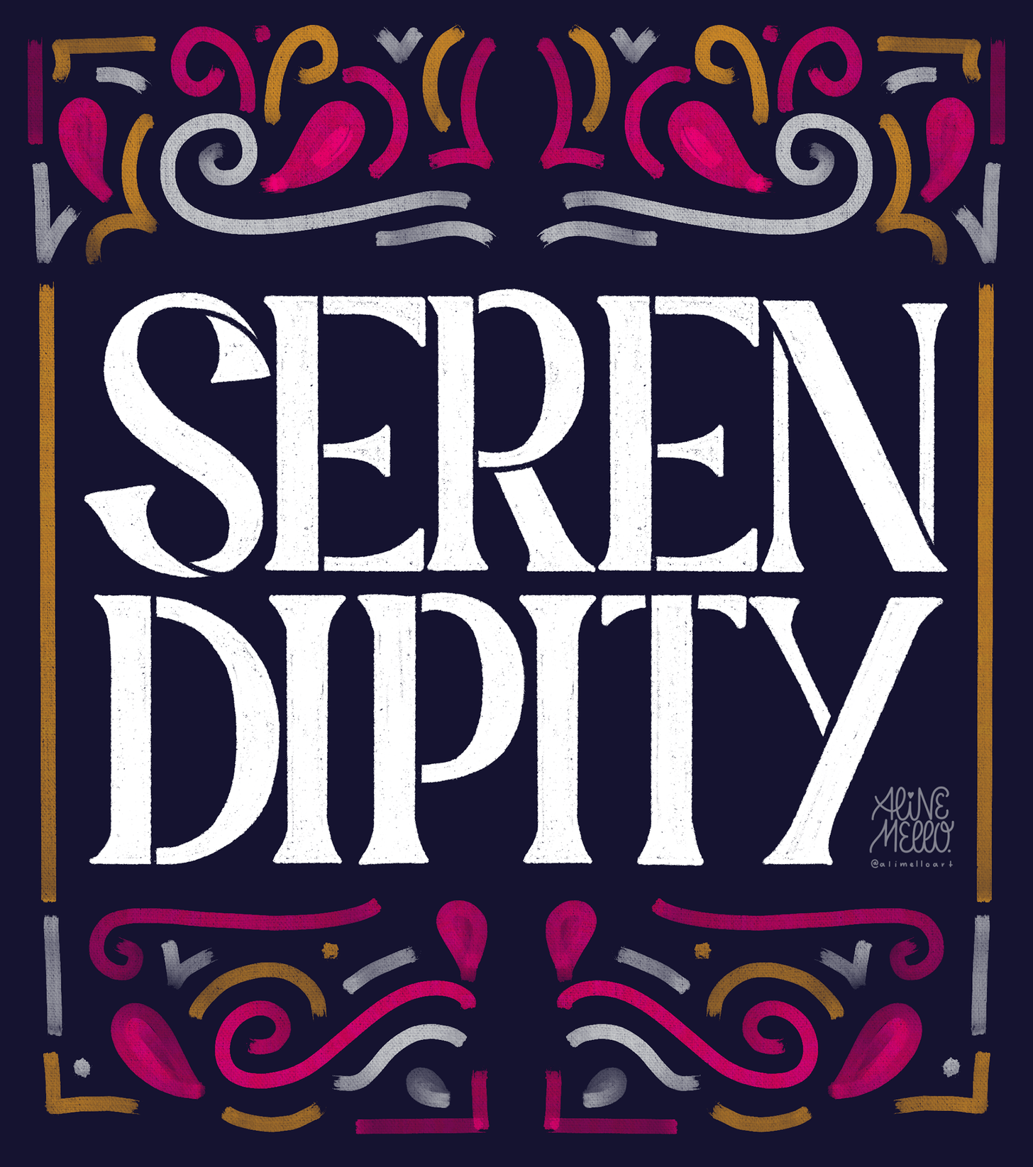 serendipity typography image serendipity typography image