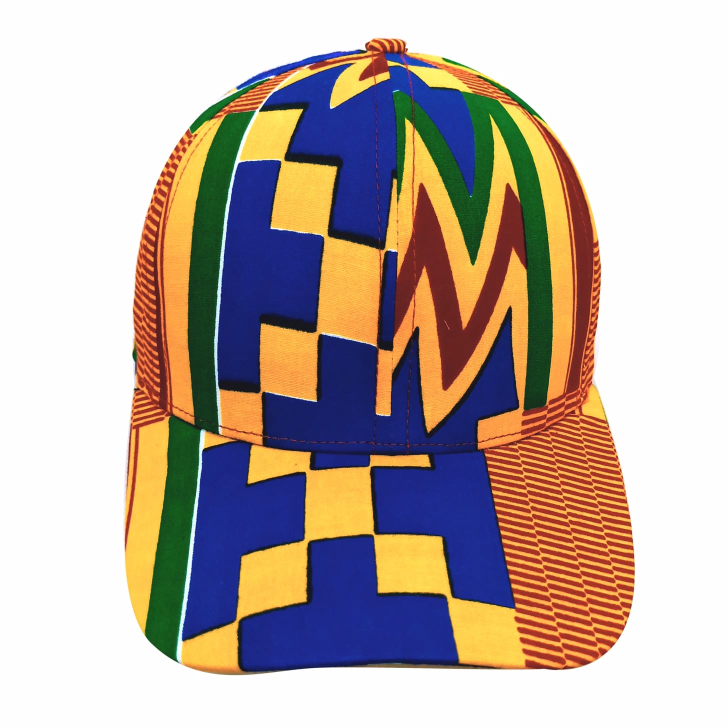 african print baseball caps