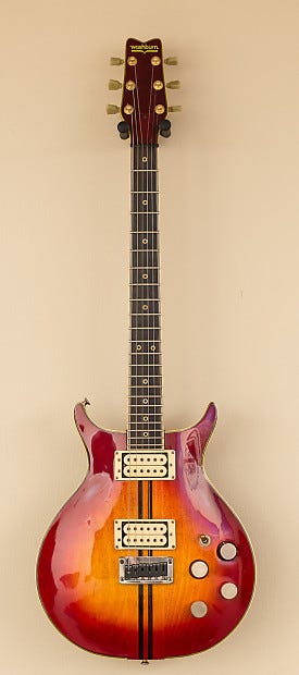 Washburn Eagle 1981 Sunburst Vintage Japanese Electric Guitar | Reverb
