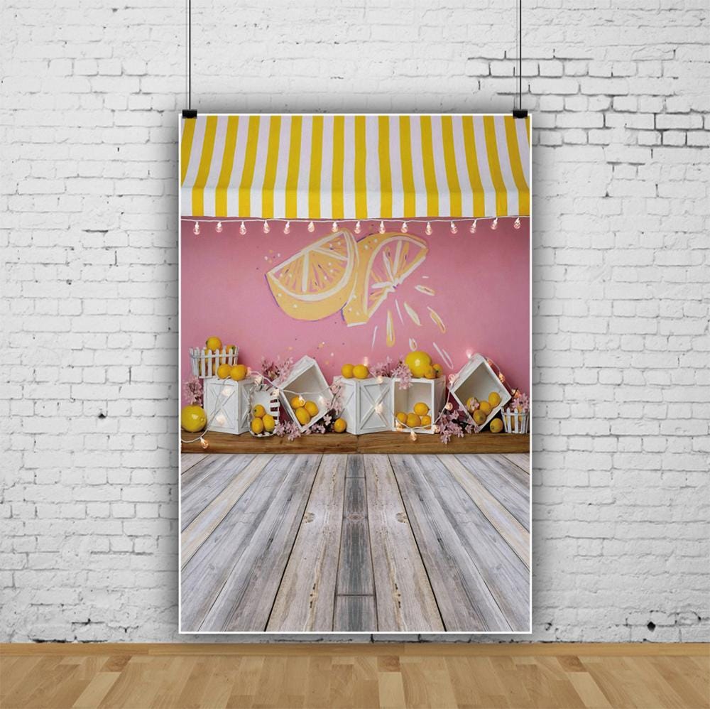 Yeele Lemon Shop Booth Baby Show Birthday Party Wooden Floor Portrait Photo Backgrounds Photography Backdrops Photo Studio Props Yeele Lemon Shop Booth Baby Show Birthday Party Wooden Floor Portrait Photo Backgrounds Photography Backdrops Photo Studio Props