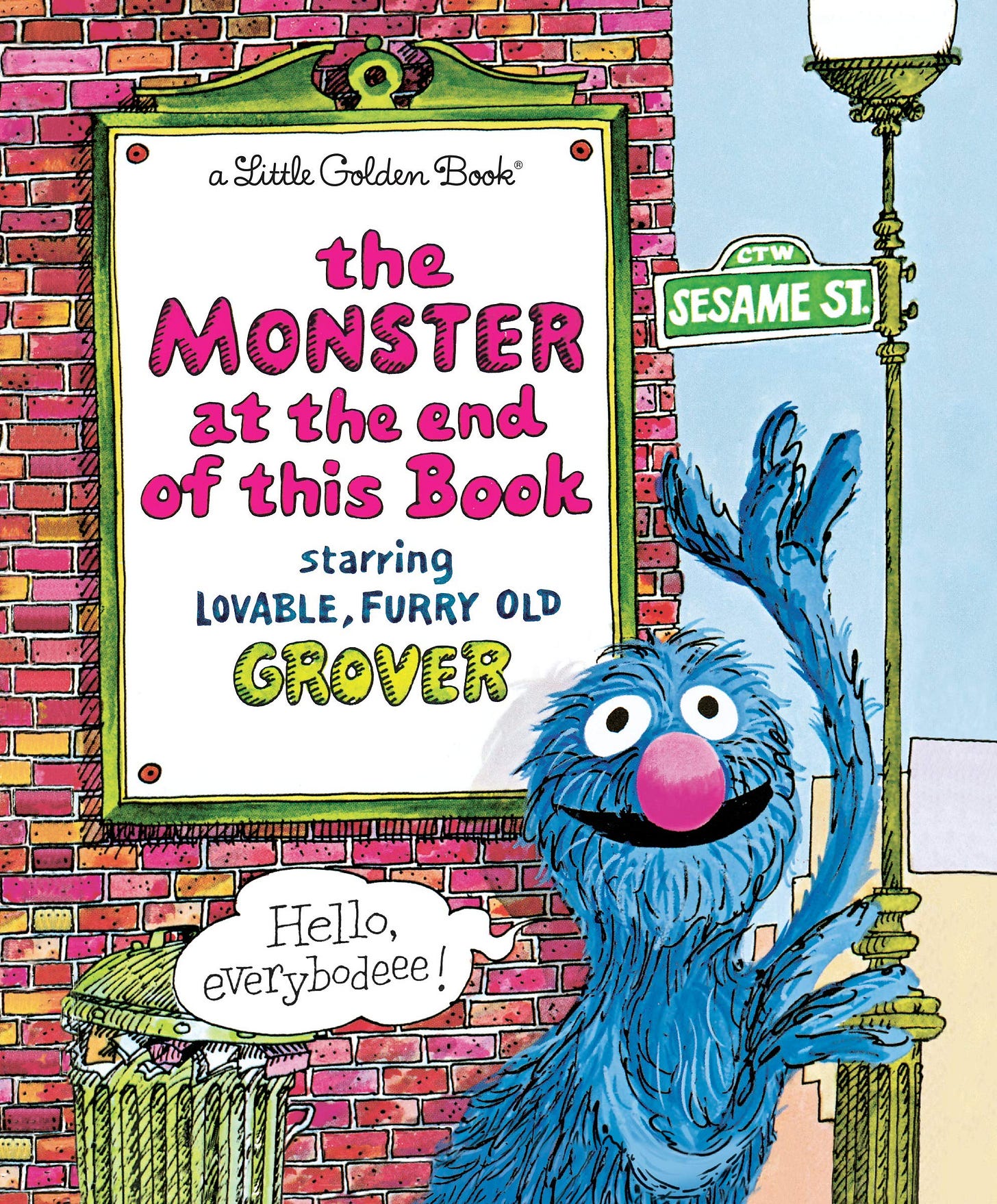 Image result for monster at the end of this book