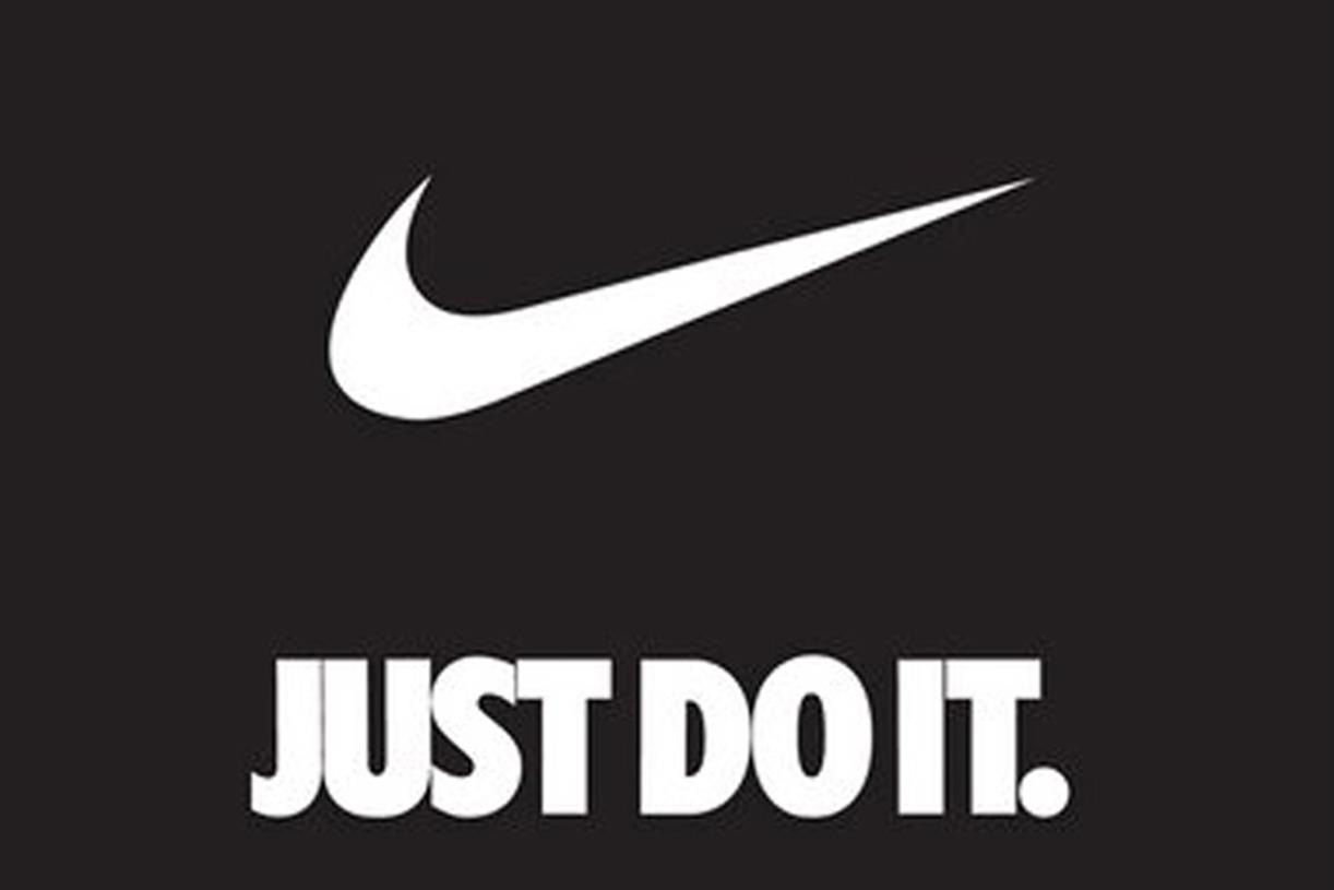 Nike. Just Do It slogan. Helpful for Net Zero programs.