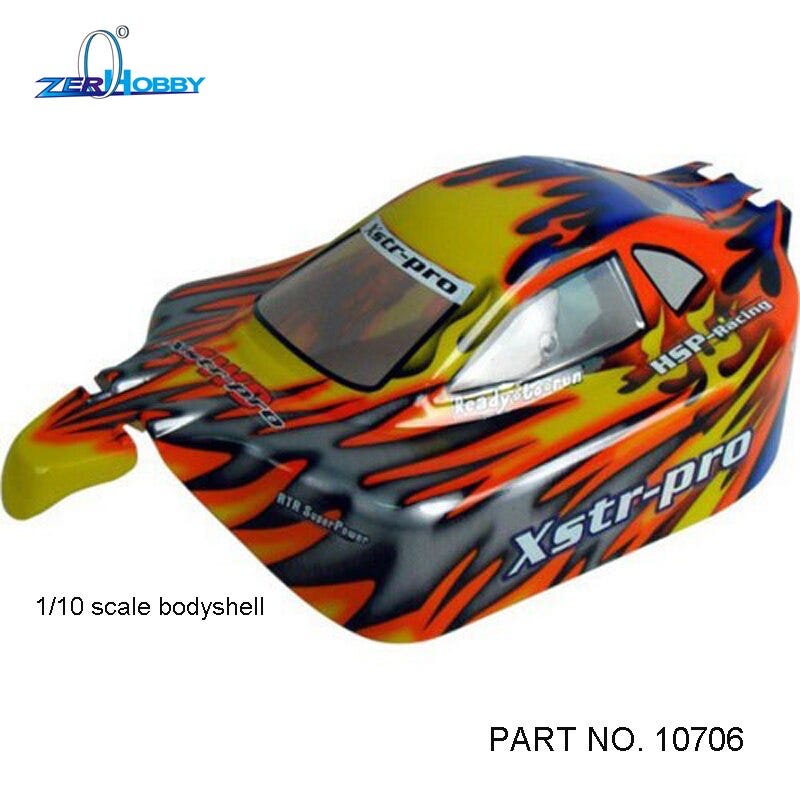nitro rc car body shells