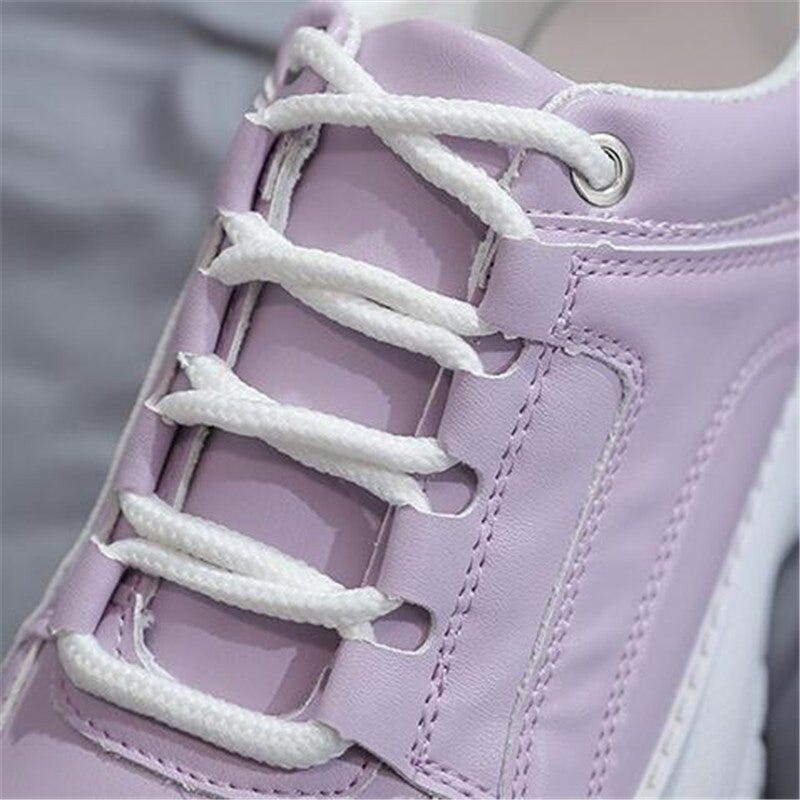 ladies thick soled trainers