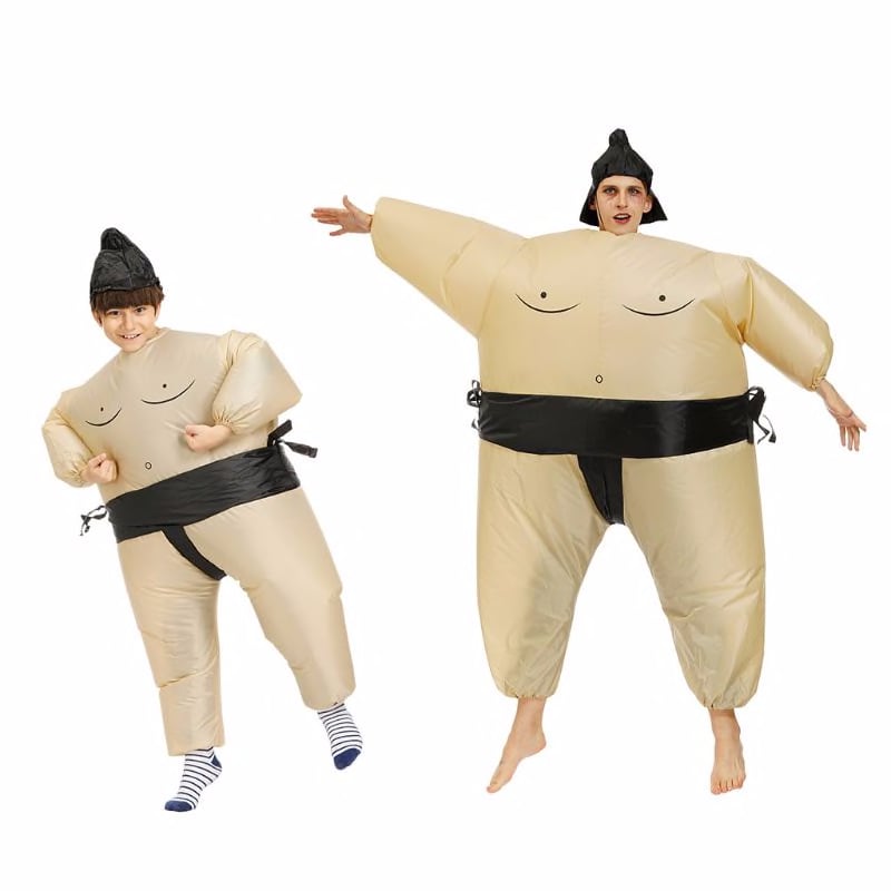 Sumo Wrestler Costume Inflatable Suit Blow Up Outfit Cosplay Party Dress For Kid And Adult R7rb Toys Hobbies Outdoor Fun Sports