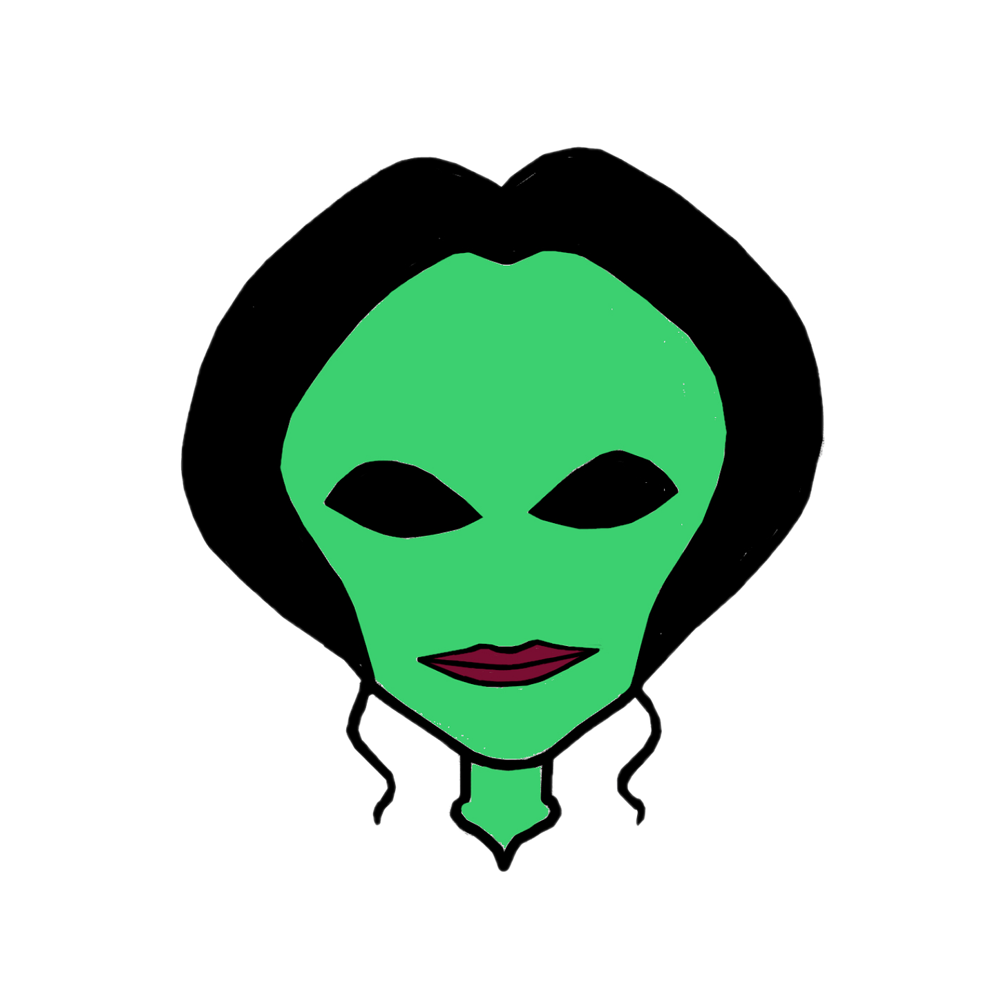 Alien Graphic of Esha K Alien Graphic of Esha K